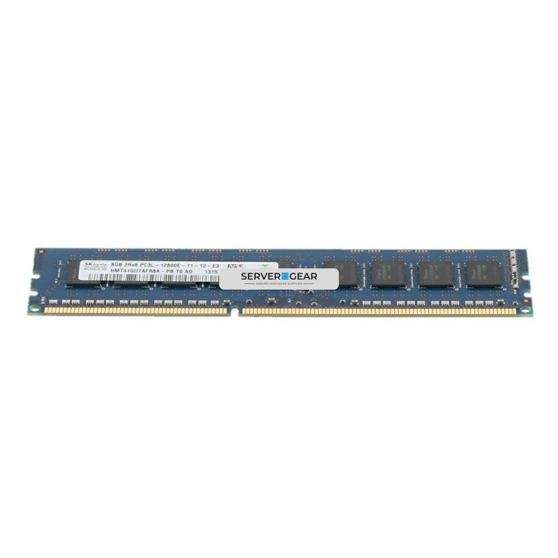 55K0W Оперативная память 8GB 2Rx8 PC3L-12800E DDR3-1600MHz 55K0W - фото 310918