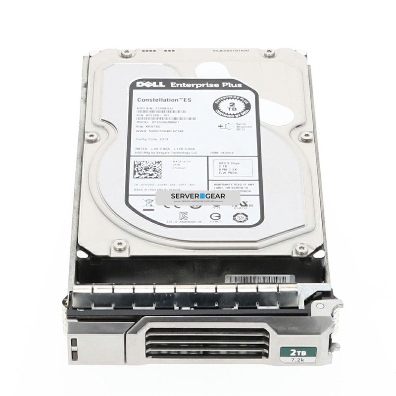 FY4Y0-EQL Жесткий диск 2TB 7.2K 3.5 SAS 6G EQL ST32000444SS FY4Y0-EQL - фото 311010