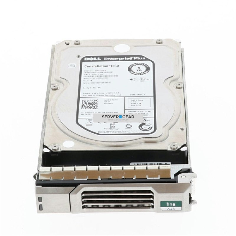 M5XD9-EQL Жесткий диск 1TB 7.2K 3.5 SAS 6G EQL ST1000NM0001 M5XD9-EQL - фото 311082