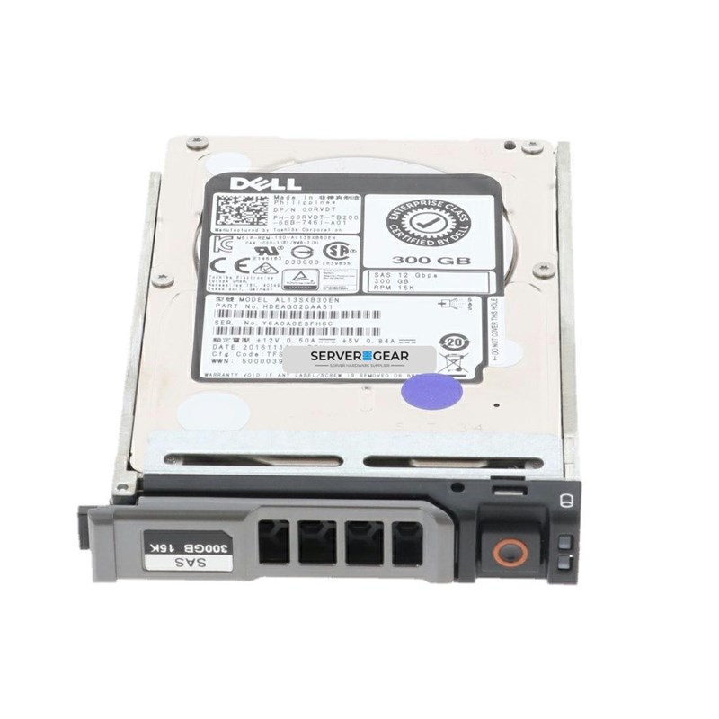 GNV4P Жесткий диск 300GB 15K 2.5 SAS 12G GNV4P GNV4P - фото 311200