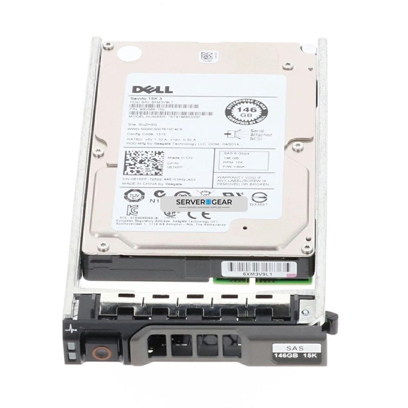 J084N Жесткий диск 146GB 15K 2.5 SAS 6G ST9146852SS J084N - фото 311243