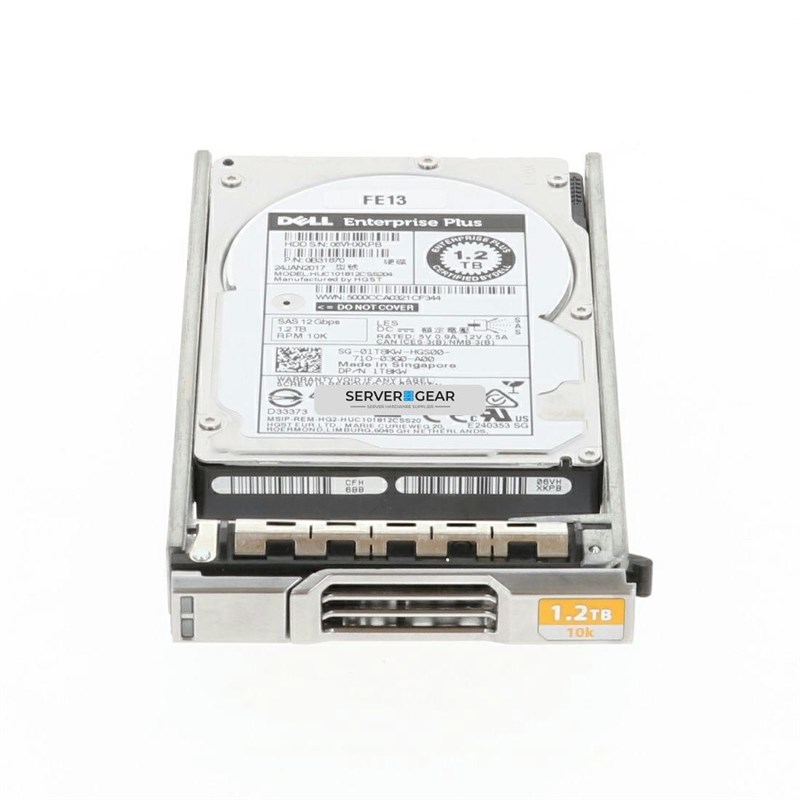 0GKW7 Жесткий диск 1.2TB 10K 2.5 SAS 12G 0GKW7 0GKW7 - фото 311899