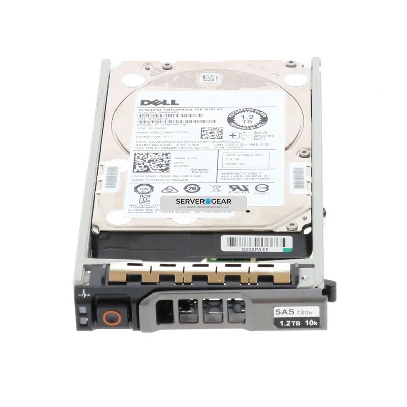 V72XD Жесткий диск 1.2TB 10K 2.5 SAS 12G SED V72XD V72XD - фото 311937