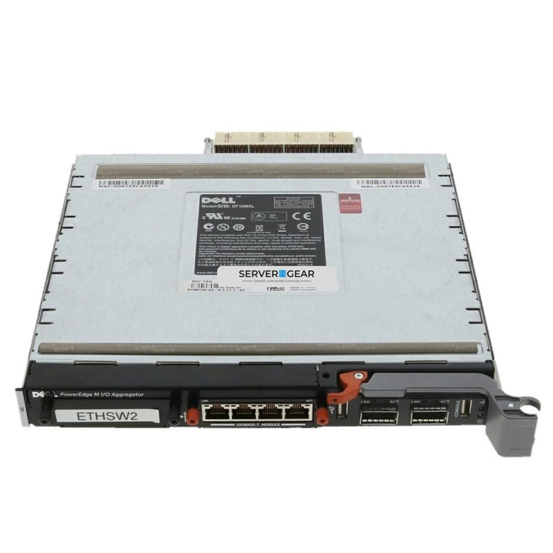 225-3610 Переключатель Force10 MXL I/O Aggragator 225-3610 - фото 312451