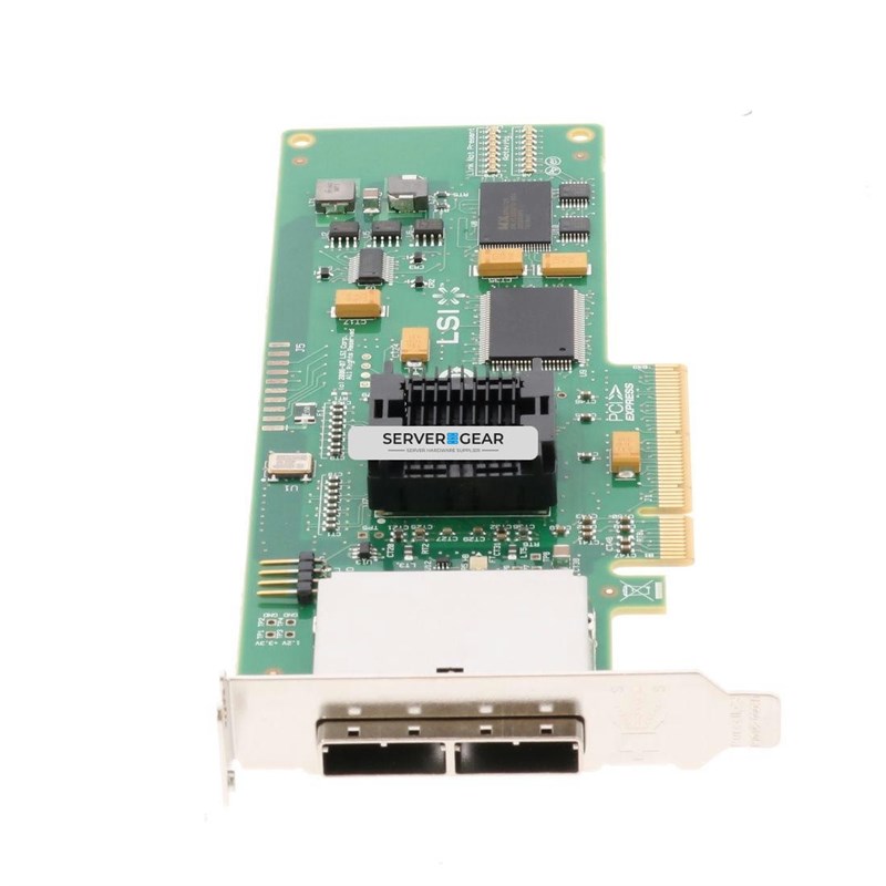 L3-01123-04E Сетевая карта LSI Logic SAS 3801E 3Gb PCI 8-Port SATA/SAS HBA HP L3-01123-04E - фото 313161