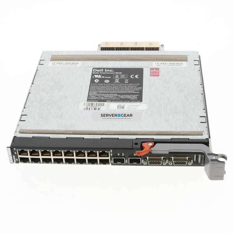 0M6348 Переключатель PowerConnect M6348 48x1GB BASE-T 0M6348 - фото 313420