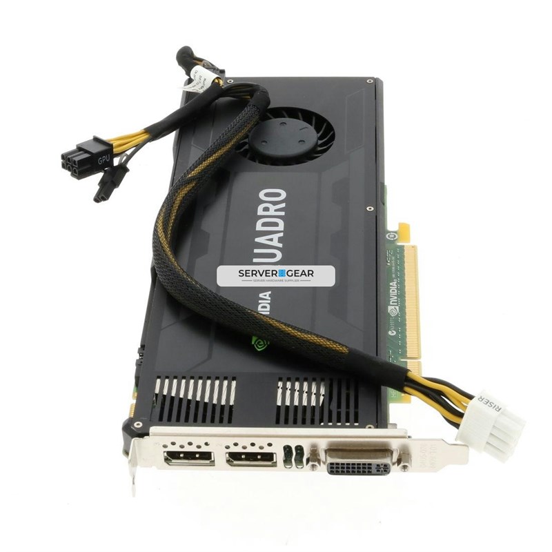 CN3GX Видеокарта NVIDIA Quadro K4000 3GB - фото 313450