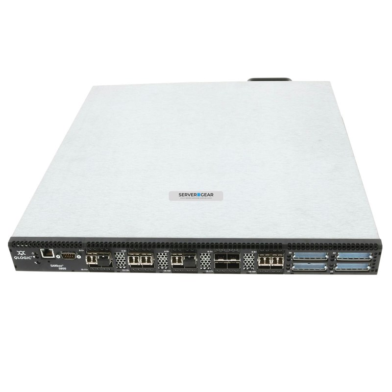 SB5800V-08B Переключатель QLOGIC SANBOX 5800 20*8GB + 4*10GB PORTS SAN SWITC - фото 313562