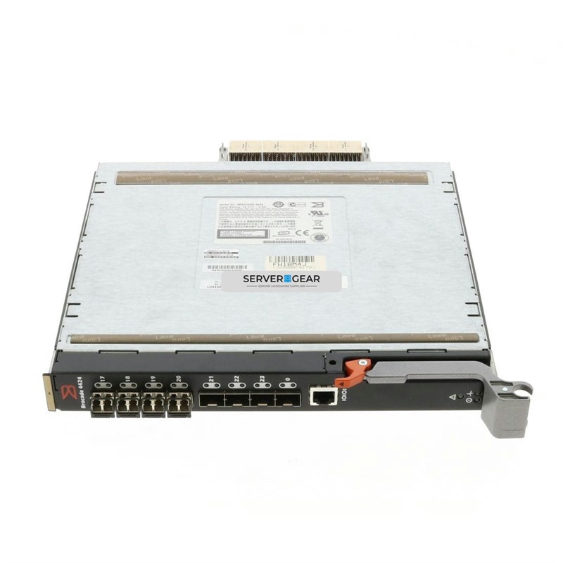 GX499 Переключатель DELL Brocade 4424 12x4GB FC M1000e GX499 - фото 313876