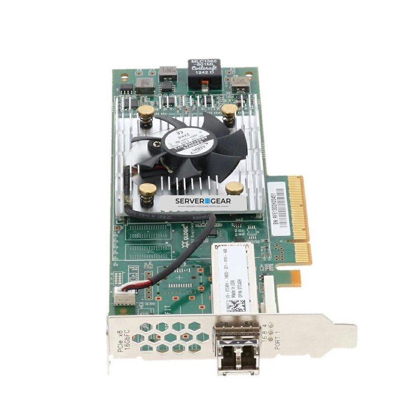 H28RN Сетевая карта QLE2660 16GB SFP+ FC 1PORT H28RN H28RN - фото 313998