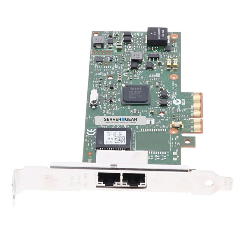 DCK42 Сетевая карта Intel i350-T2 2PORT 1gb PCI-E DCK42 DCK42 - фото 314139