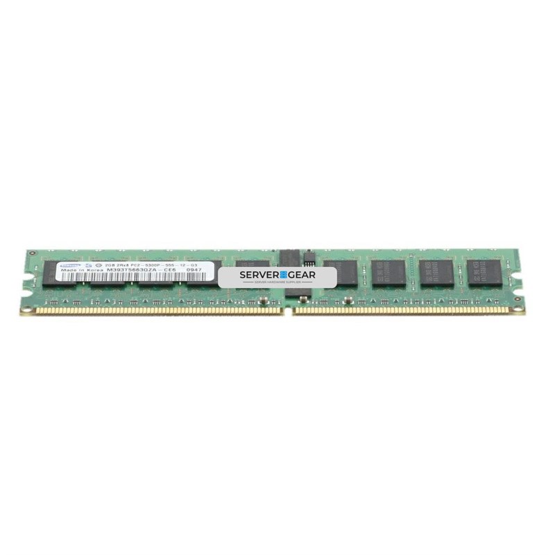 M393T5663QZA-CE6 Оперативная память 2GB 2Rx8 PC2-5300P DDR2-667MHz - фото 315214