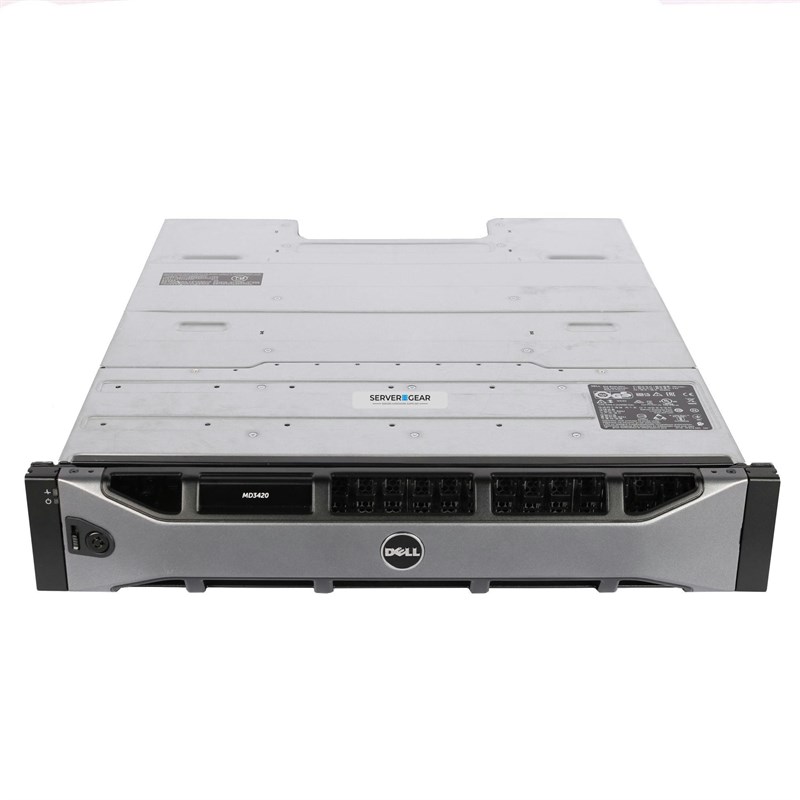 MD3420-4GB Система хранения данных PowerVault MD3420 24x2.5 2x4GB Cache controllers 2x PSU MD3420-4GB - фото 315484