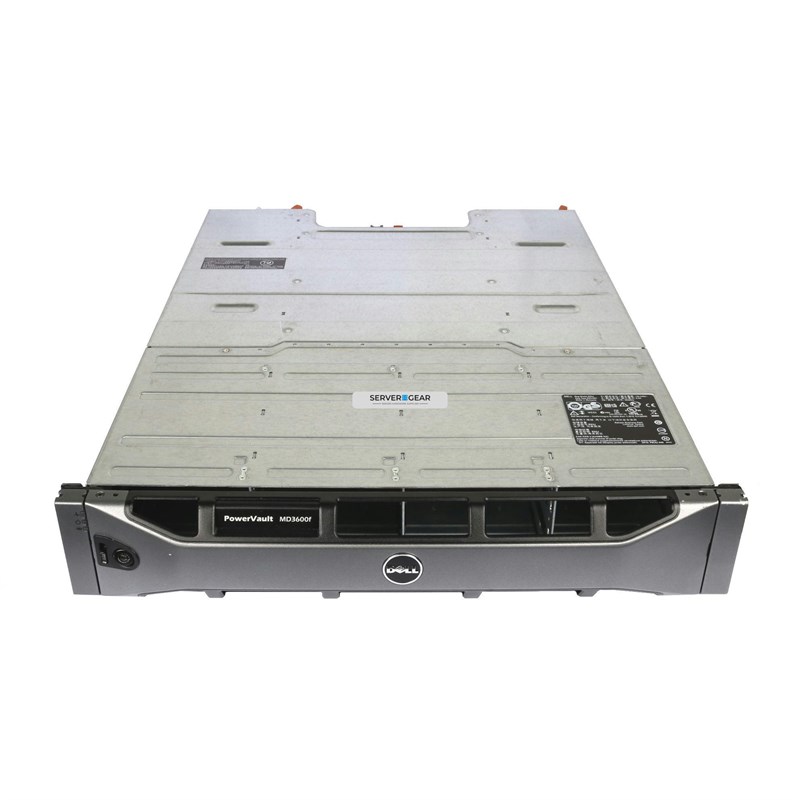 MD3600F Система хранения данных Powervault MD3600F 12x3.5 2x8GB FC Controller 2x PSU MD3600F - фото 315515