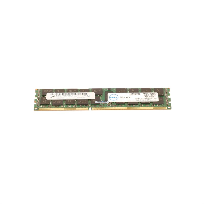 SNPMGY5TC/16G Оперативная память 16GB 2Rx4 PC3L-10600R DDR3-1333MHz Certied Dell - фото 315783