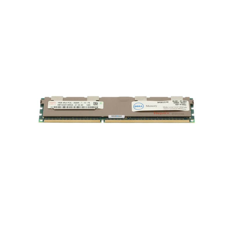 SNPGRFJCC/16G Оперативная память 16GB 4Rx4 PC3L-8500R DDR3-1066MHz Certied Dell - фото 315803