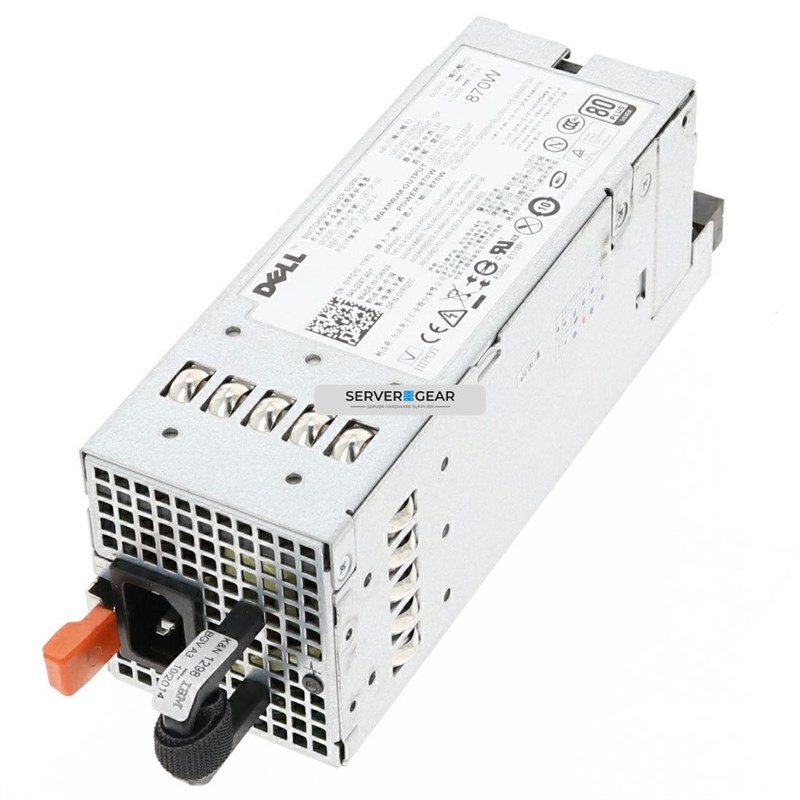 03254W Блок питания PSU 870W R710 T610 NX3000 NX3100 03254W - фото 318022