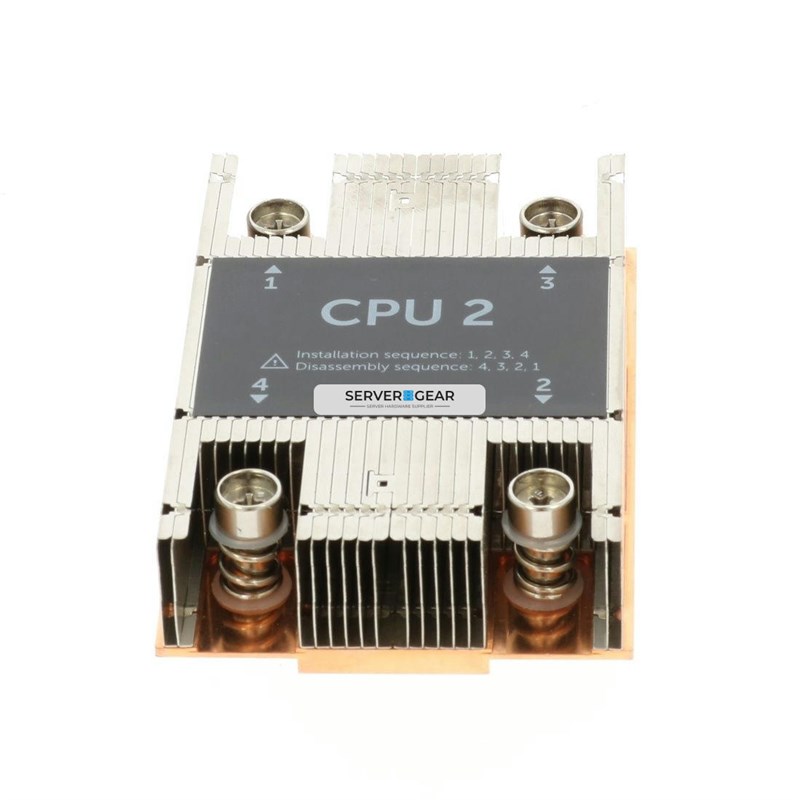 412-AAEK Радиатор HEATSINK FC630 2ND CPU 412-AAEK - фото 318199