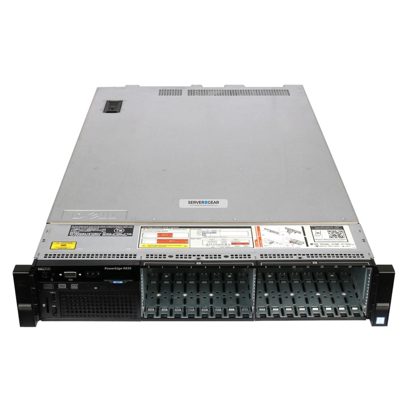 PER830-SFF-16-VVT0H Сервер PowerEdge R830 16x2.5 VVT0H Ask for custom qoute - фото 318957