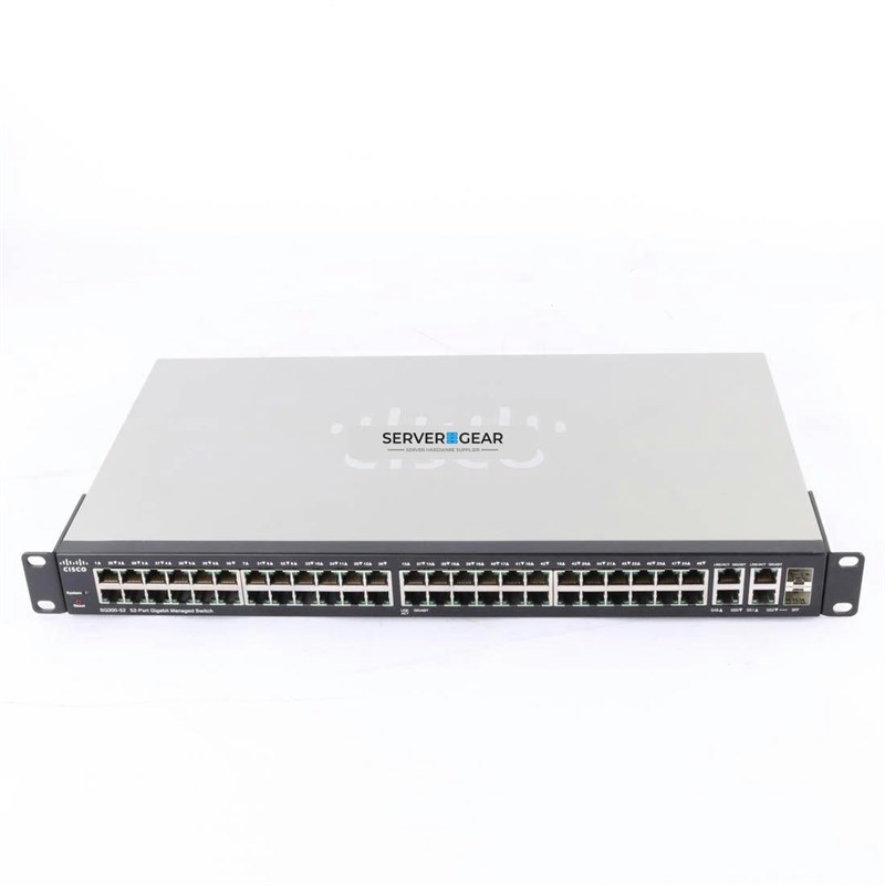 SRW2048-K9-EU Переключатель SG300-52 52-port Gigabit Managed Switch SRW2048-K9-EU - фото 319119