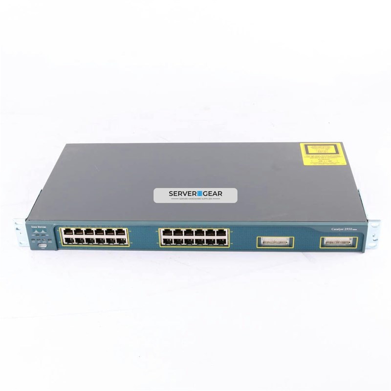 WS-C2950G-24-EI-DC Переключатель Cisco 2950G 24 EI DC SWITCH 24 x 10/100Base-TX WS-C2950G-24-EI-DC - фото 319135