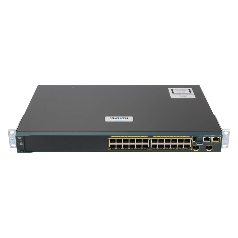 WS-C2960S-F24TS-S Переключатель Catalyst 2960-SF 24 FE, 2 x SFP, LAN Lite WS-C2960S-F24TS-S - фото 319137