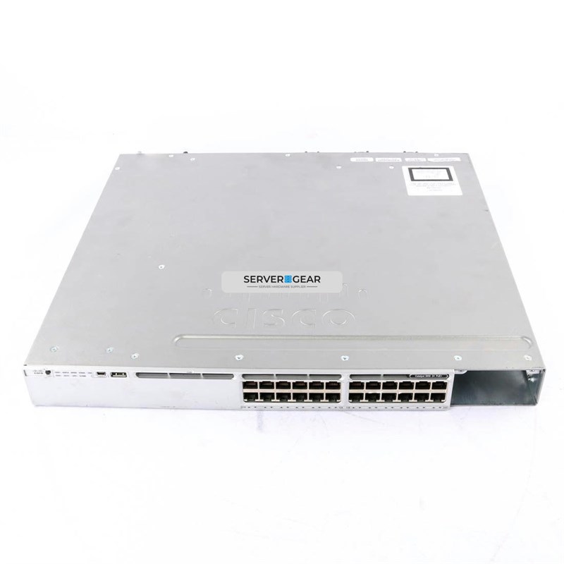 WS-C3850-24P-S-DM Переключатель Cisco DENT on the front pate 3850 24 Port PoE WS-C3850-24P-S-DM - фото 319238