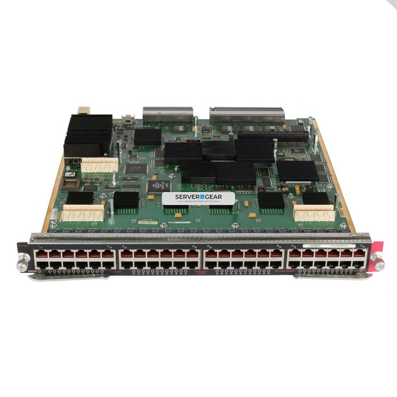 WS-X6548-RJ-45 Переключатель Cisco Catalyst 6500 48-port 10/100. RJ-45. x-bar - фото 319273