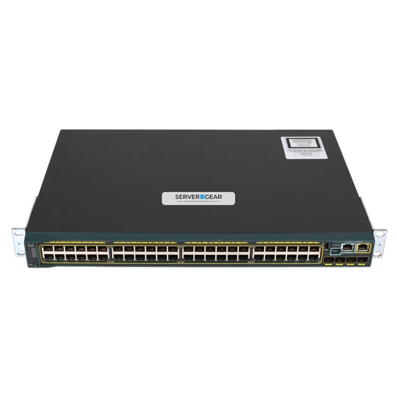 WS-C2960S-F48TS-L Переключатель Catalyst 2960-SF 48 FE, 4x SFP, LAN Base WS-C2960S-F48TS-L - фото 319456