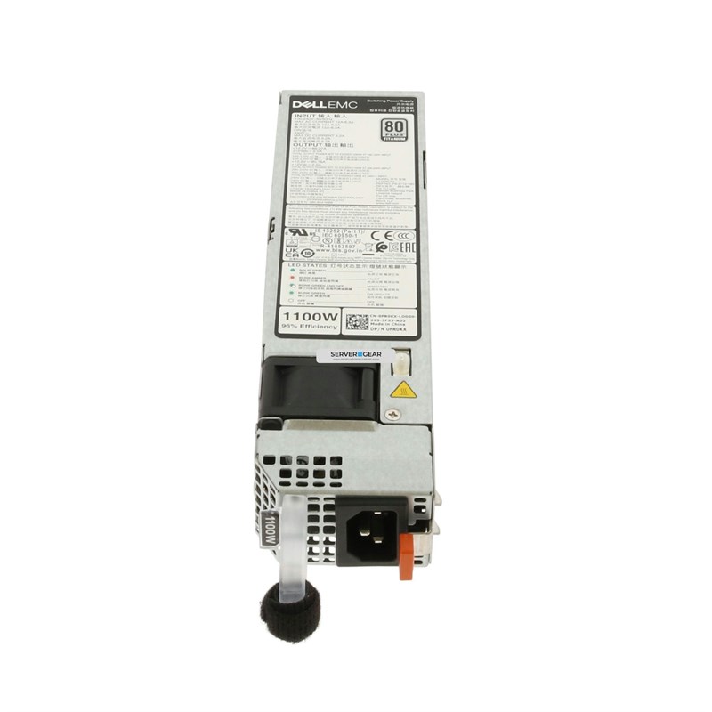 450-AKKX Блок питания PSU 1100W R650 R750 R6525 R7525 450-AKKX 450-AKKX - фото 319669