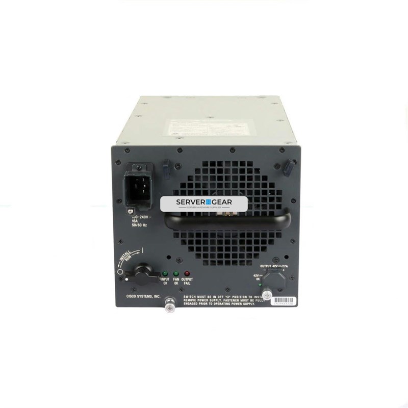 PWR-1400-AC Блок питания 1400W AC pwr/sup for CISCO7603 and Catalyst PWR-1400-AC - фото 319941