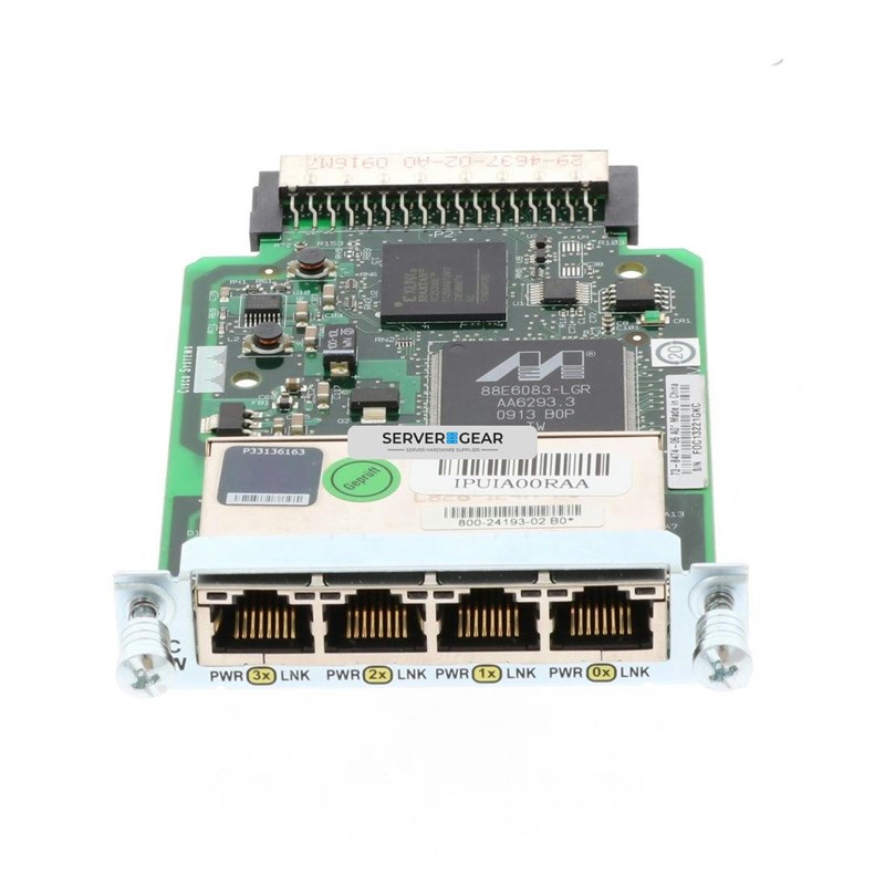 73-8474-05 Сетевая карта Cisco Four Port 10/100 Ethernet Switch Interface - фото 319975