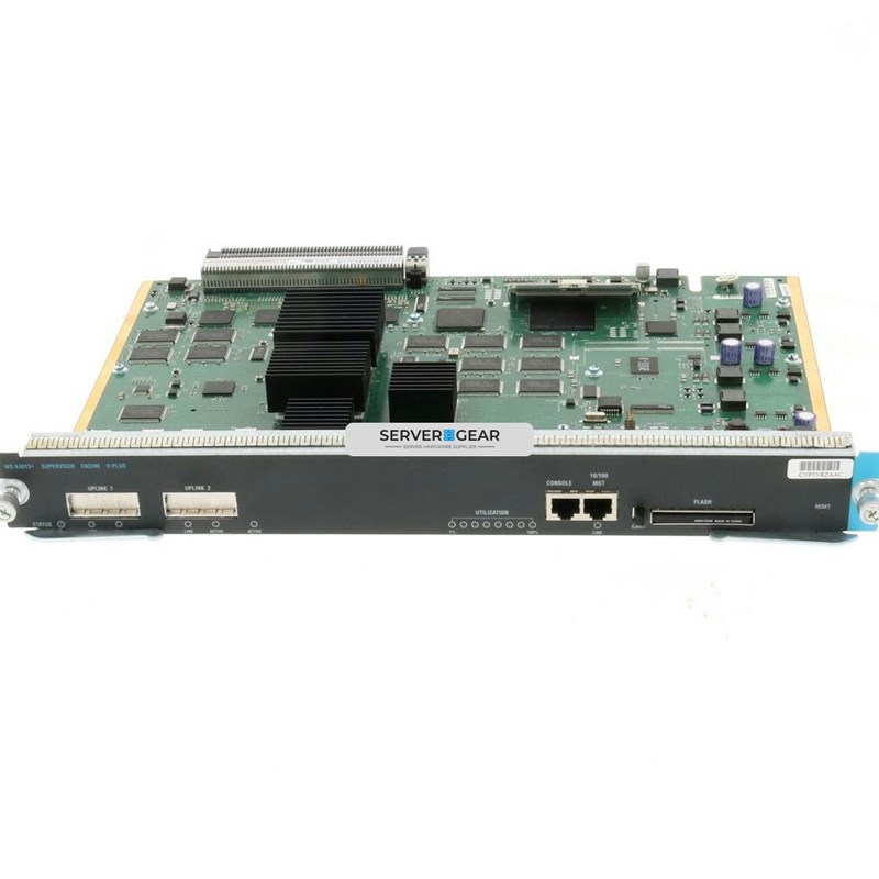 WS-X4013+ Сетевая карта Cisco Cat4K Sup. II-Plus (IOS), 2GE,Console(RJ-45)  Shipping WS-X4013+ - фото 320060