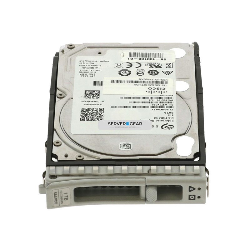 UCS-HD1T7K6GAN Жесткий диск 1 TB 6G SATA 7.2K RPM SFF HDD - фото 320119