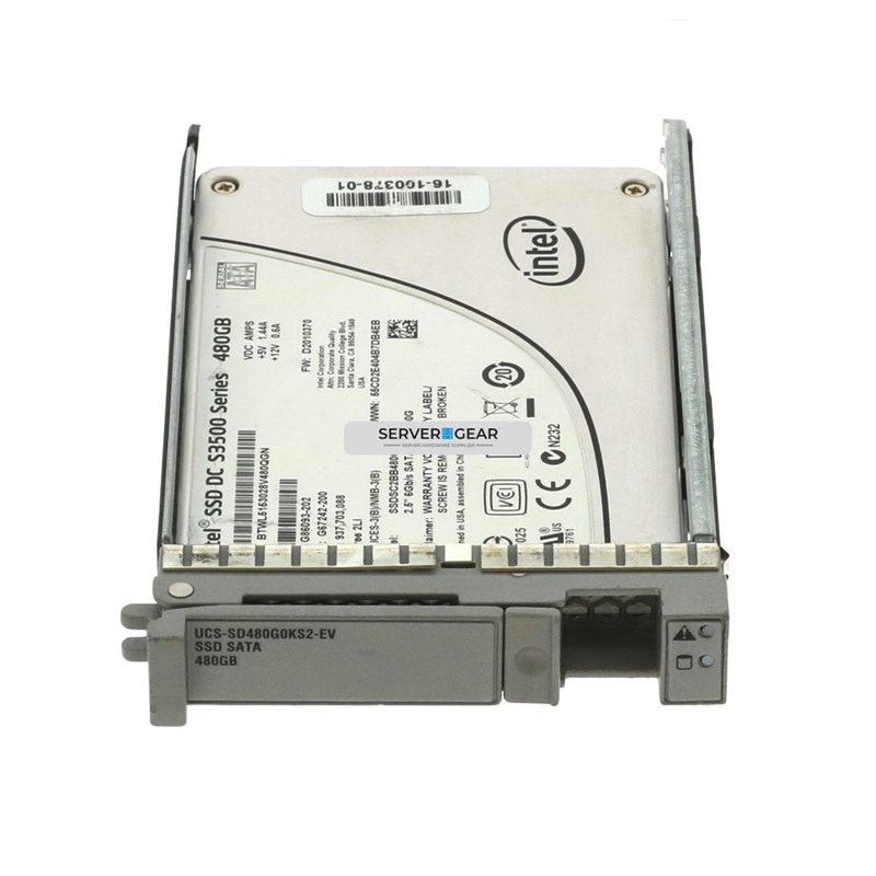 UCS-SD480G0KS2-EV Жесткий диск Cisco 480 GB 2.5 inch Enterprise Value 6G SATA SSD UCS-SD480G0KS2-EV - фото 320141