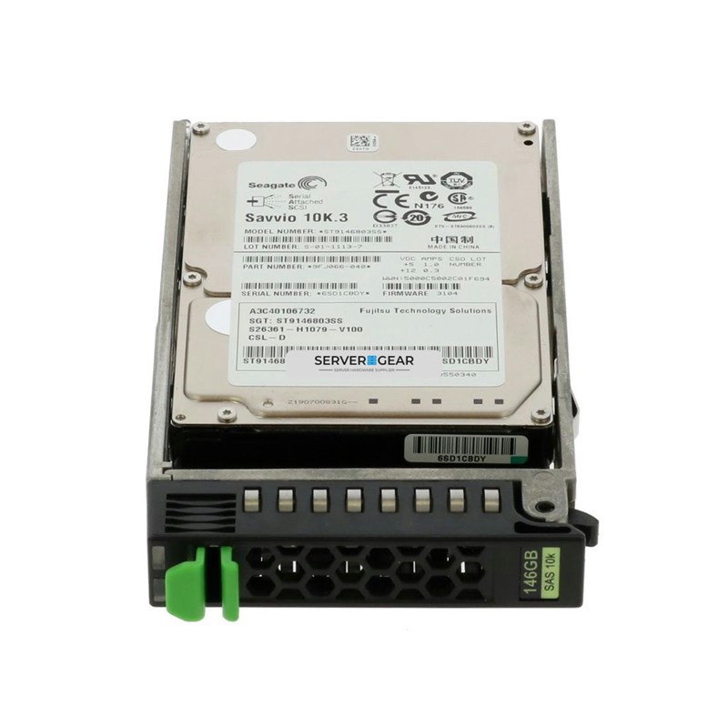 A3C40106732 Жесткий диск 146GB SAS HDD 6G 10K 2.5in A3C40106732 - фото 320364