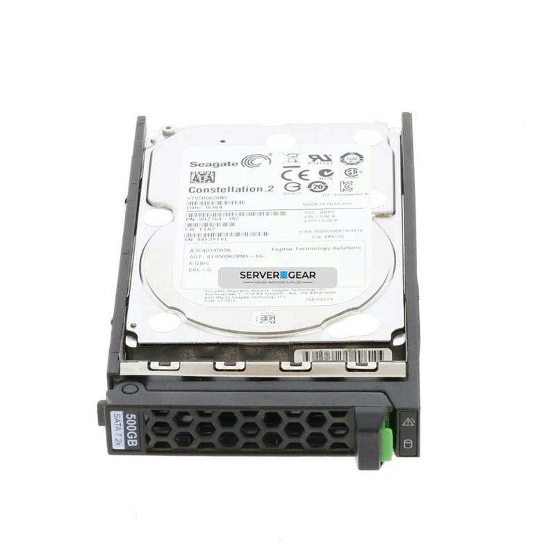 A3C40145506 Жесткий диск 500GB SATA HDD 6G 7.2K 2.5in A3C40145506 - фото 320380