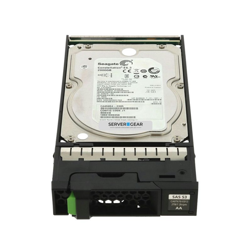 CA07670-E162 Жесткий диск DX S3 2TB NLSAS HDD 12G 7.2K 3.5in CA07670-E162 - фото 320396