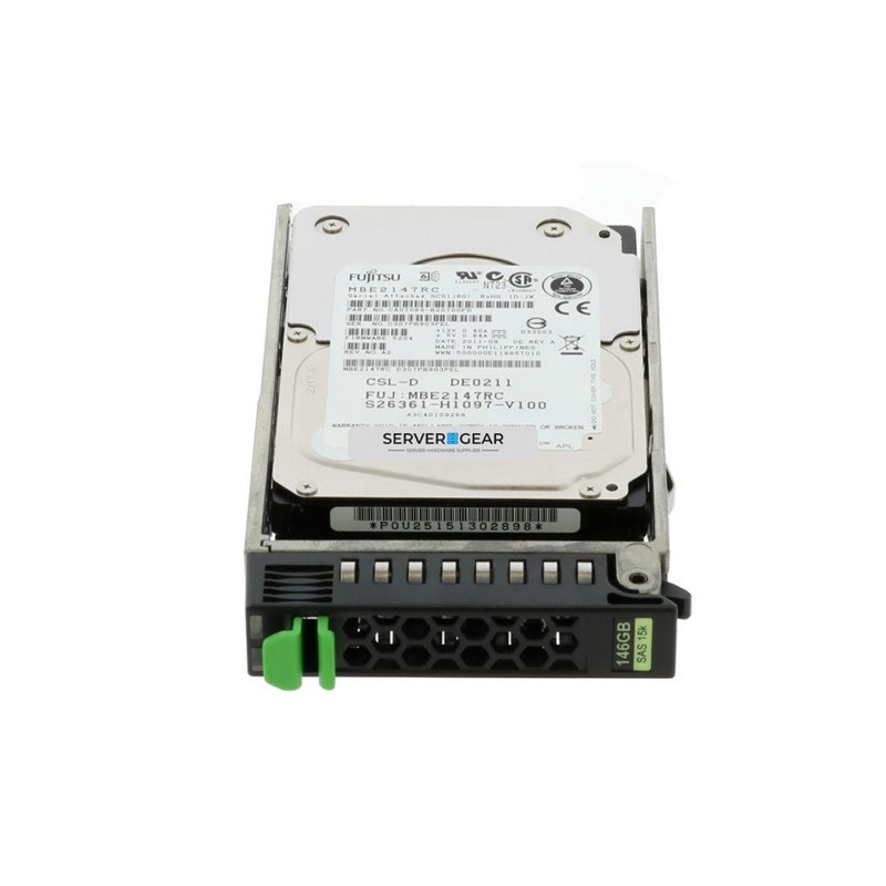 S26361-H1097-V100 Жесткий диск 146GB SAS HDD 6G 15K 2.5in S26361-H1097-V100 - фото 320471