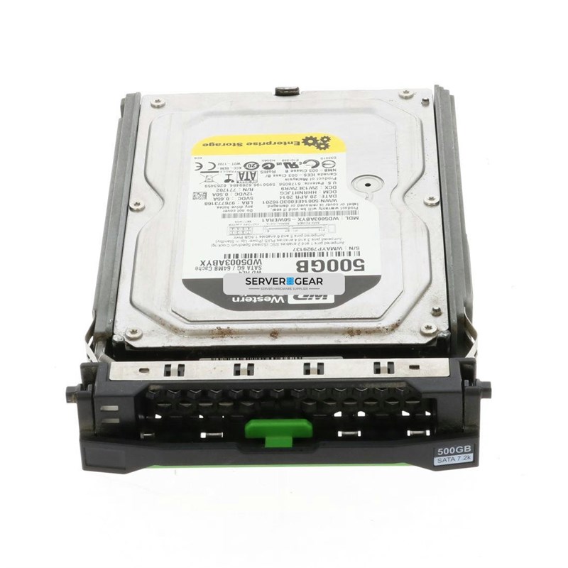 WD5003ABYX-50WERA1 Жесткий диск Fujitsu Primergy WD RE4 64MB 500GB SATA WD5003ABYX-50WERA1 - фото 320476