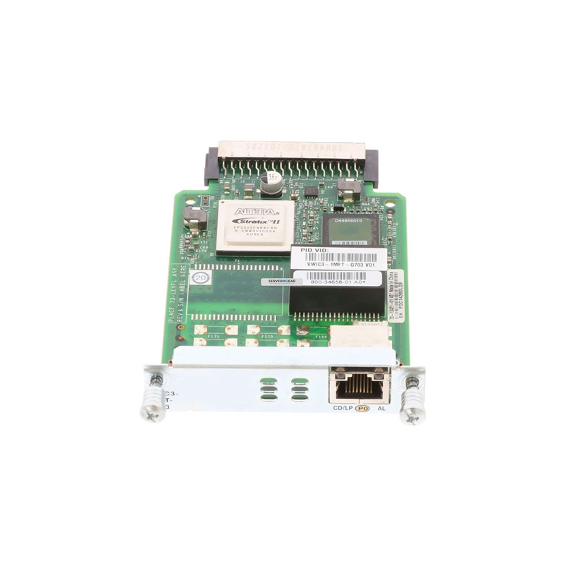 800-34656-01 Сетевая карта 1-Port 3rd Gen Multiflex Trunk Voice/WAN Int. - фото 321292