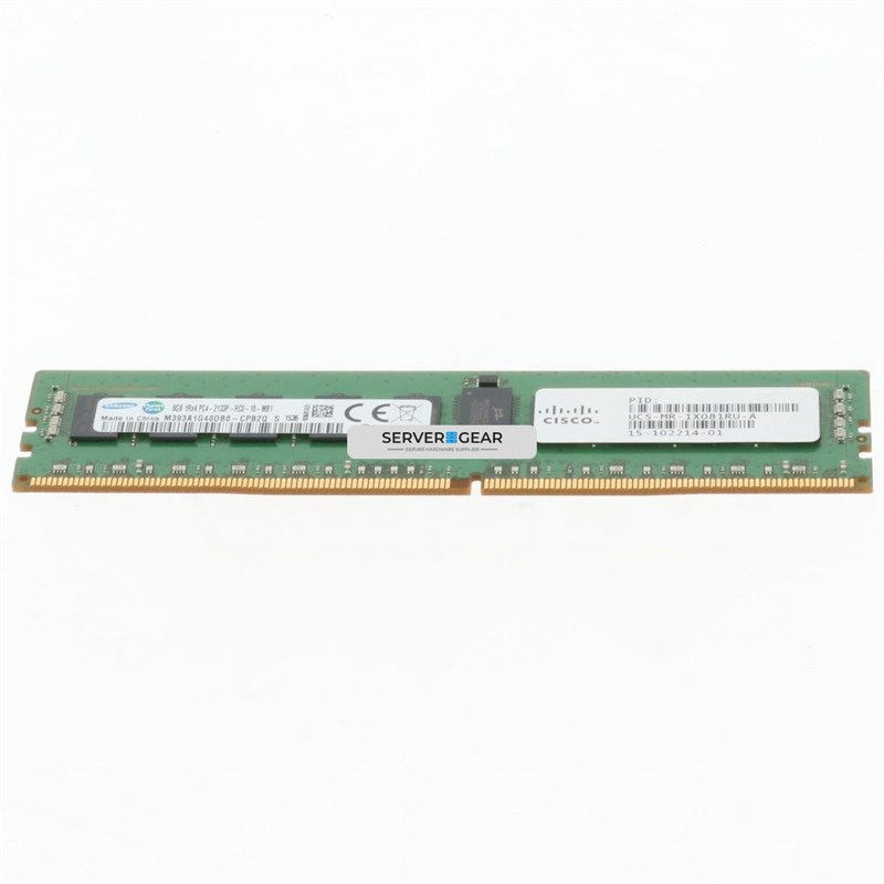 15-102214-01 Оперативная память Cisco 8GB DDR4-2133-MHz RDIMM/PC4-17000/single 15-102214-01 - фото 321346