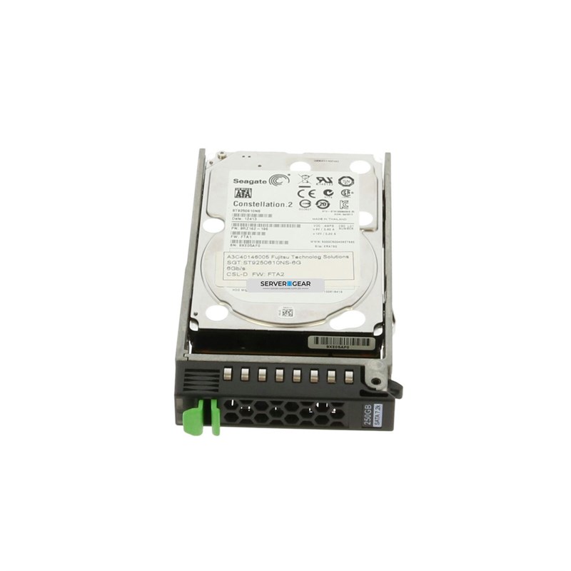 S26361-F3601-L250 Жесткий диск 250GB SATA HDD 64MB 7.2K 2.5in S26361-F3601-L250 - фото 321510