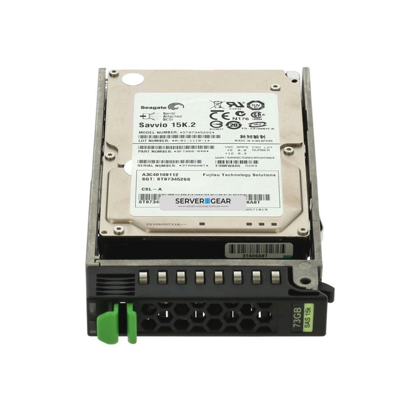 S26361-F4482-E573 Жесткий диск 73GB SAS HDD 6G 15K 2.5in S26361-F4482-E573 - фото 321641