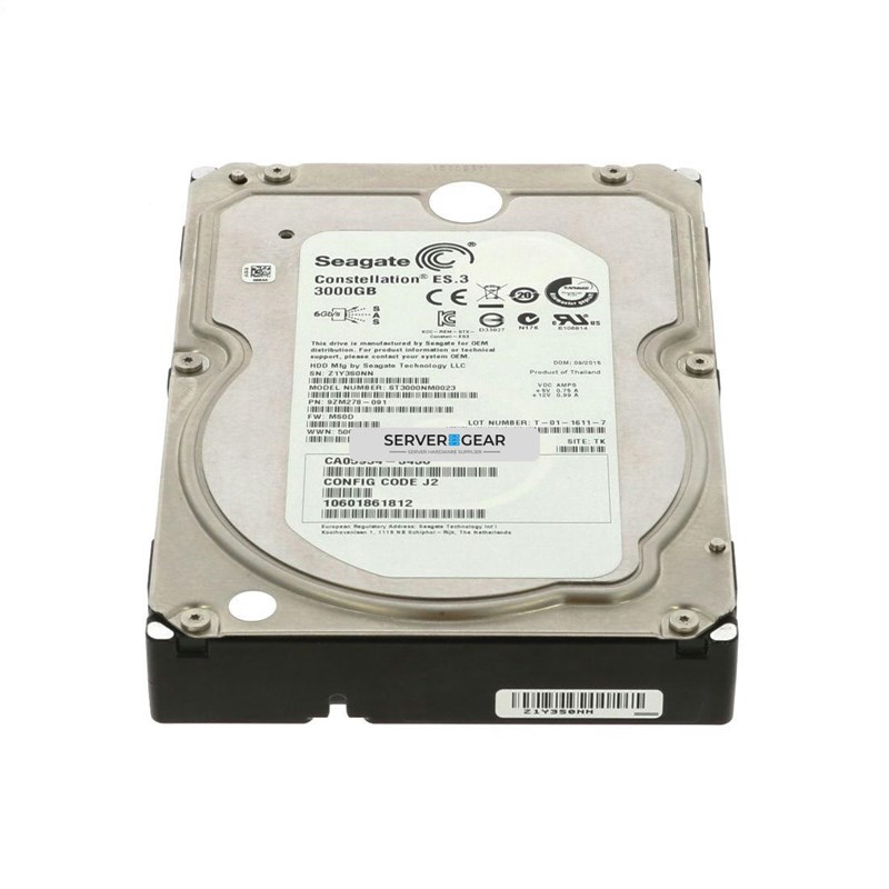 CA05954-3436 Жесткий диск 3TB SAS HDD 6G 7.2K Enterprise 3.5in (w/o caddy) CA05954-3436 - фото 321663