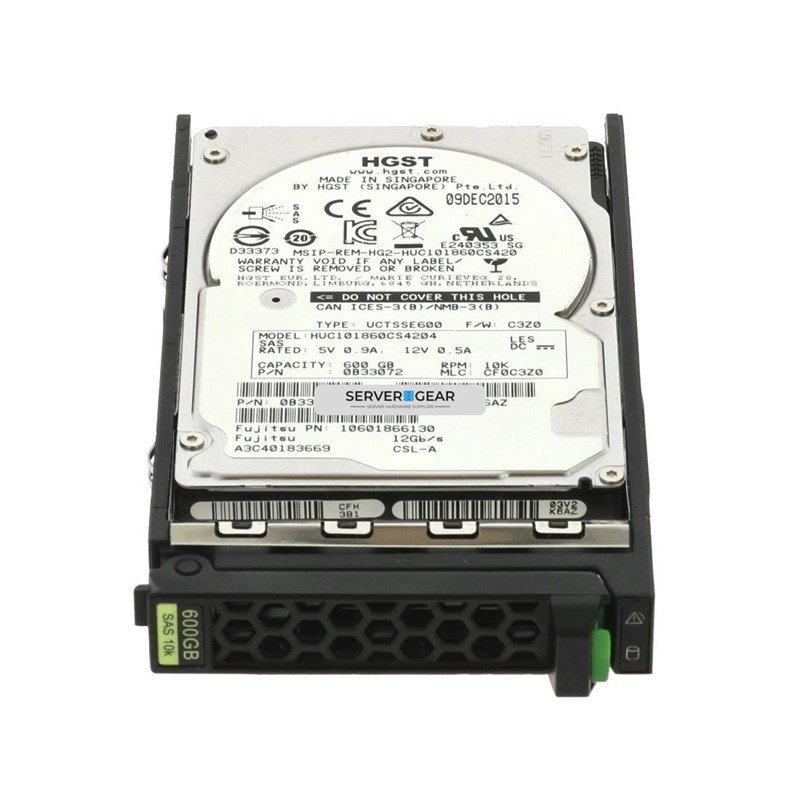 10602388671 Жесткий диск 600GB SAS HDD 12G 10K 512e 2.5in 10602388671 - фото 321792