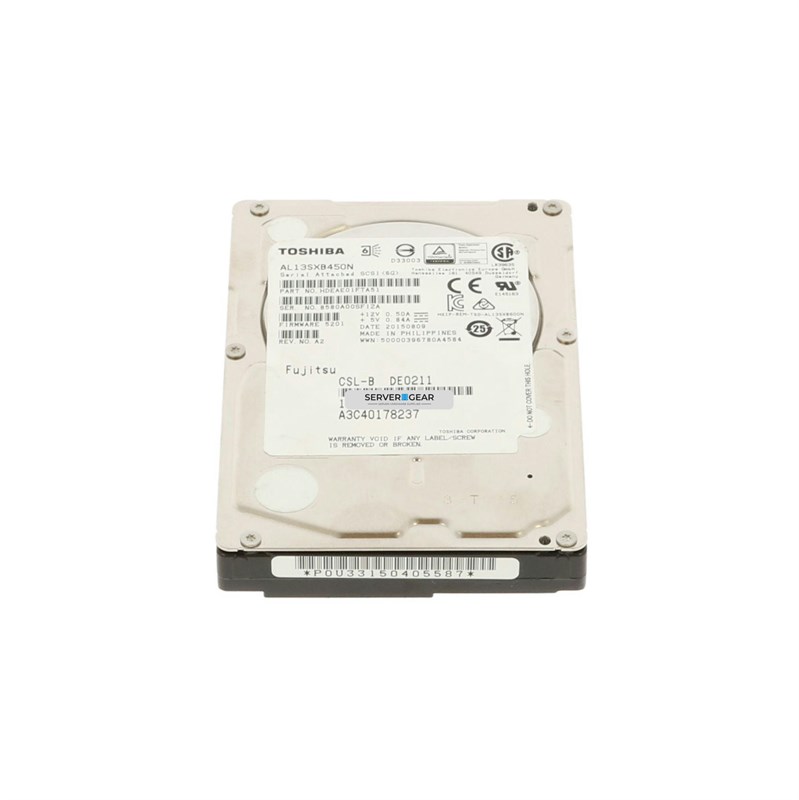 A3C40178237 Жесткий диск 450GB SAS HDD 6G 15K 2.5in A3C40178237 - фото 321888