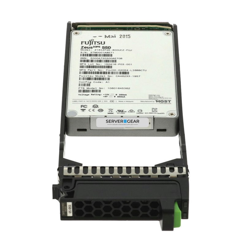 FTS:ETFSA8A Жесткий диск DX S3 800GB SAS SSD 2.5in FTS:ETFSA8A - фото 322165