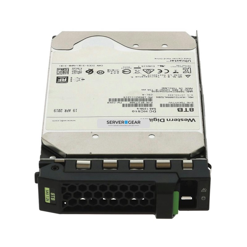 HUH721008AL5204-FU Жесткий диск 8TB SAS HDD 12G 7.2K 512e 3.5in - фото 322249