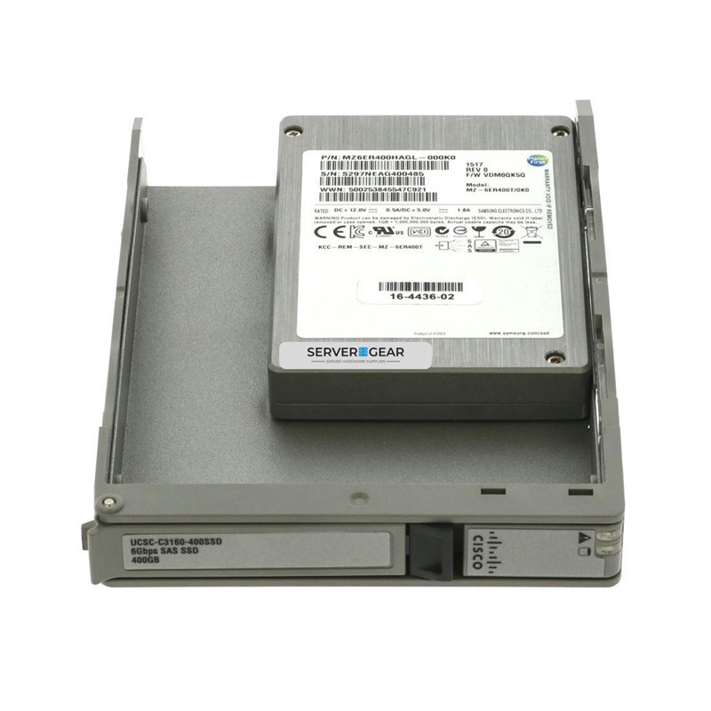 UCSC-C3160-400SSD Сервер UCS C3160 400GB Enterprise Performance 6G SAS SSD - фото 322261